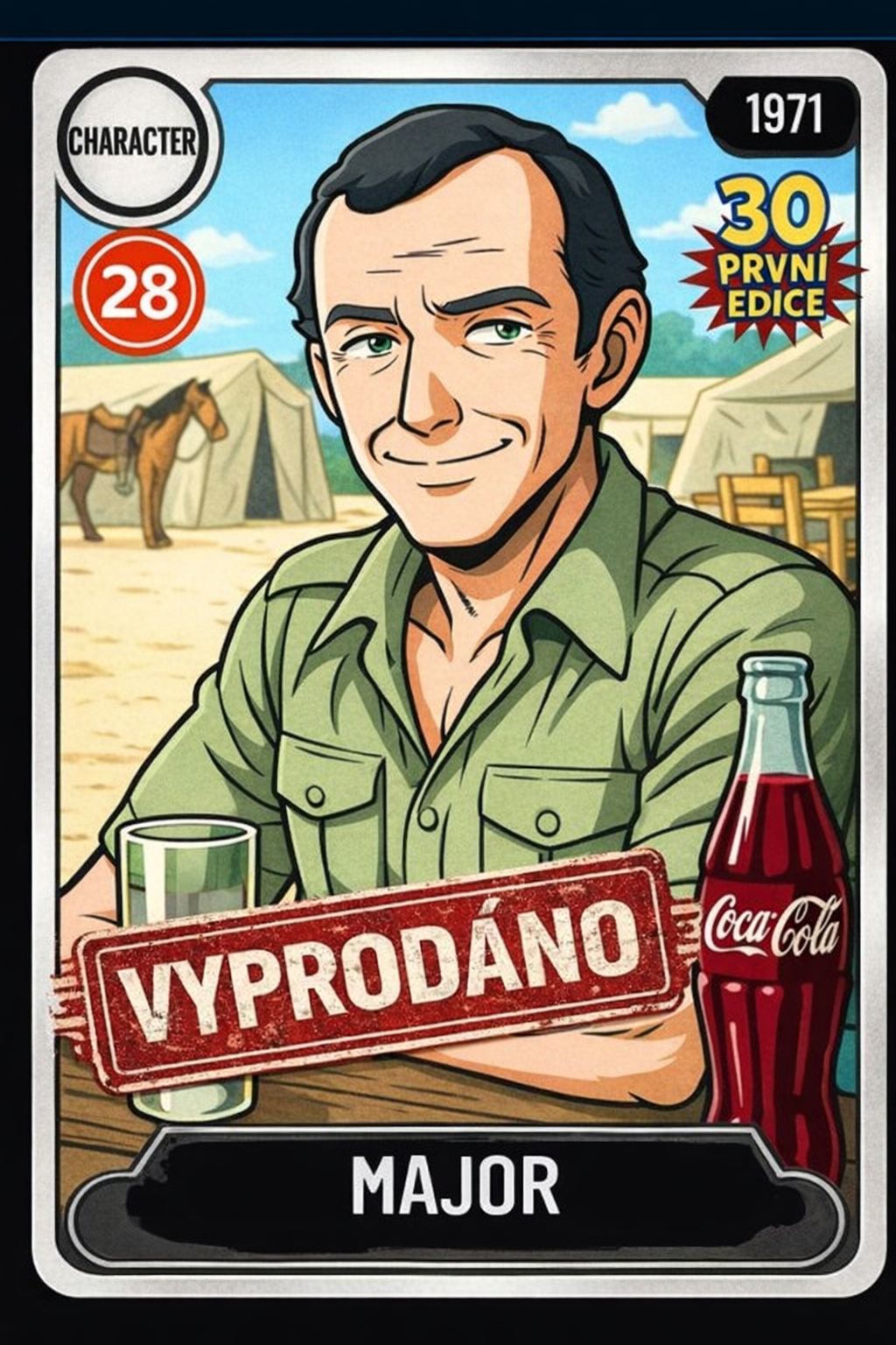 VYPRODÁNO - FANCARD 30 ✅️POSLEDNÍ KUSY - Přispíváš na pamětní desku